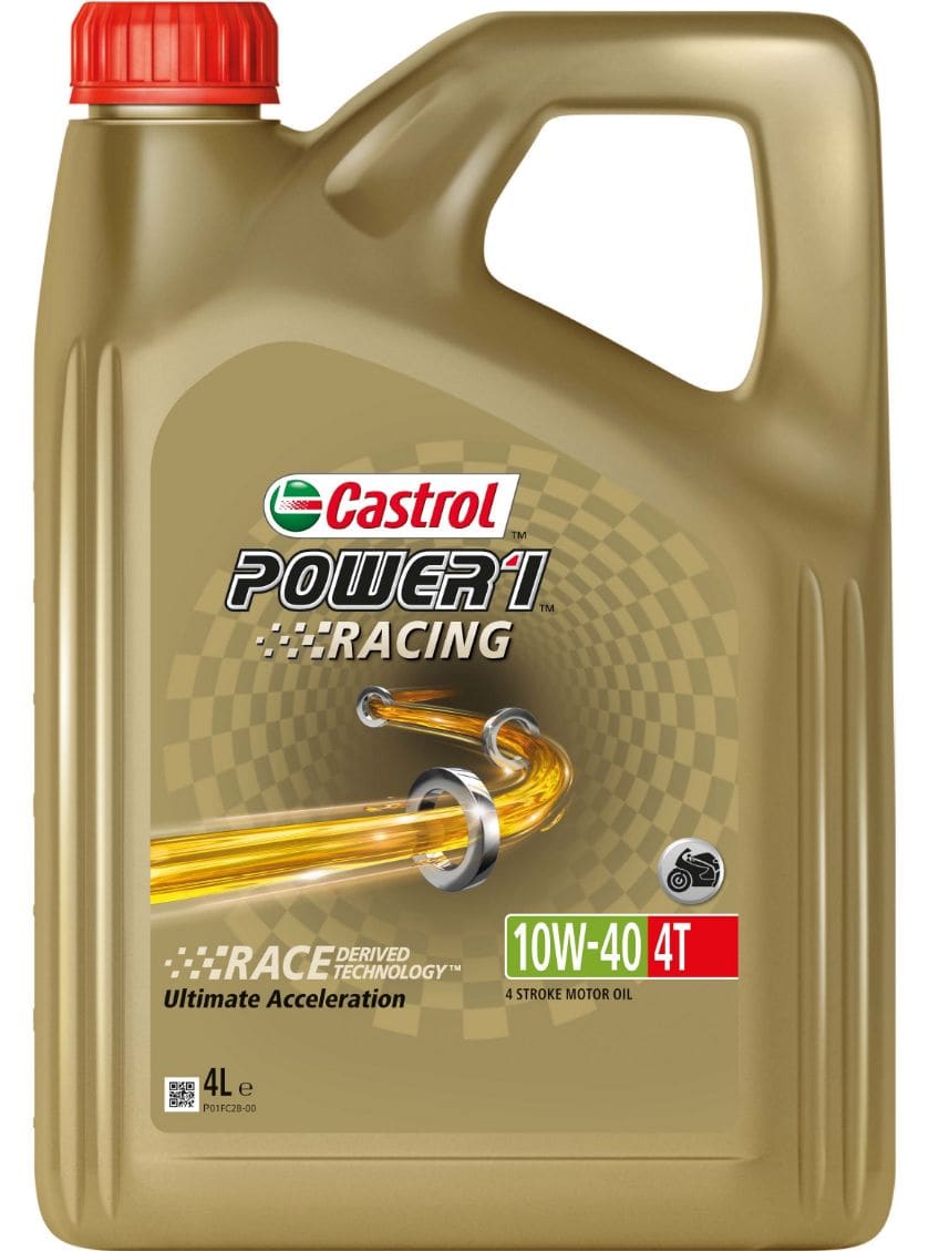 CASTROL Power 1 Racing 4T 10W40 4L CASTROL - ref : 15F57B