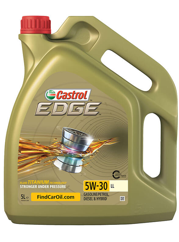 CASTROL Edge 5W30 LL 5L CASTROL - ref : 15669E