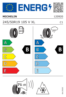 Pneu Michelin CrossClimate 2 SUV 245/50 R 19 105 V XL